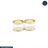 Clear tin 125ml  | Rs. 18 per Piece | Box of 180 Pieces