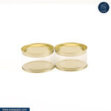 Clear tin 200ml | Rs. 21 per Piece | Box of 120 Pieces