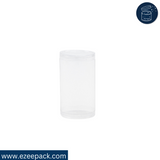 Clear Jar 375ml | Box of 84 pcs | From Rs.15/Pc | Clear, Gold and Silver lids