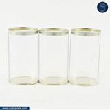 Clear tin 800 ml | Rs. 30 per Piece | Box of 40 Pieces